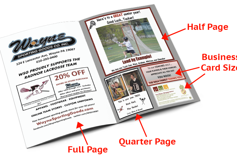 Event Program Advertising